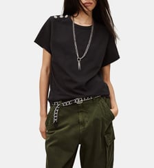 T-shirt droit Elmer Ba&sh