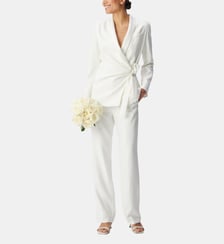 Veste de tailleur à nouer côté Ikks