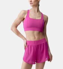 Brassière de sport femme Padma 2.0 Maintien élevé coussinets amovibles Born Living Yoga