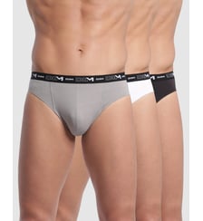 Lot de 3 Slips Homme Coton Stretch Dim