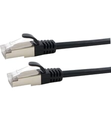 Câble Ethernet RJ45 10M Droit CAT6E noir Essentiel B