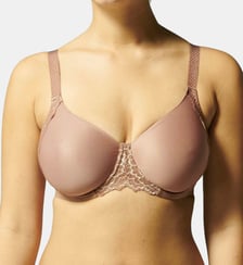 Soutien-gorge avec armatures moulé rigide - Brun coco Simone Pérèle