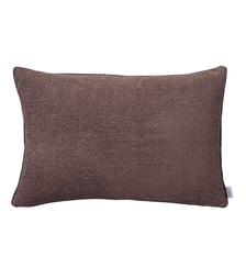 Housse de coussin unie en lin et velour, VOLTAIRE Alexandre Turpault