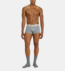 Lot de trois boxers en coton stretch avec ceinture en satin Diesel