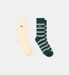 Lot de 2 paires de chaussettes Lacoste