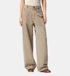 Jean marron clouté Pinko