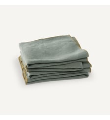 Lot de 4 serviettes en chanvre lavé AM.PM