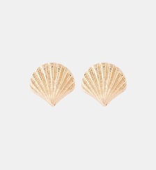 Boucles d'oreilles coquillage dorés Balaboosté