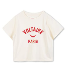 T-shirt coupe droite Zadig&Voltaire Kids