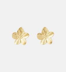 Boucles d'oreilles fleur acier inoxydable Balaboosté