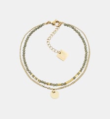 Bracelet Apache  en Acier doré Zag Bijoux