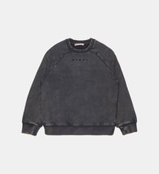 Sweat-shirt col rond avec logo Marni