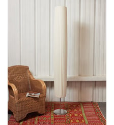 Lampadaire en tissu plié Julien N°390- Produit chiné Debongout