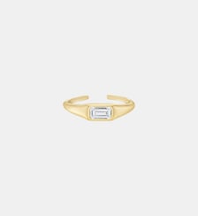 Mini bague Notte blanche Argent Nebuleuse Bijoux