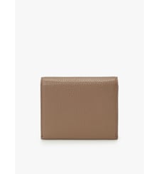 portefeuille en cuir noir Agnès b.