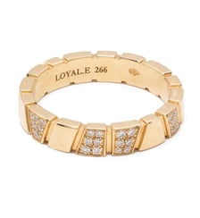Bague Ride & Love semi-pavée Loyal.e Paris