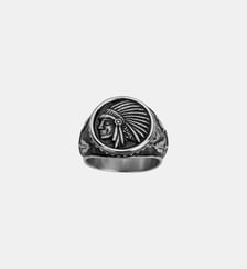 Bague Indien en Acier 316L Phebus