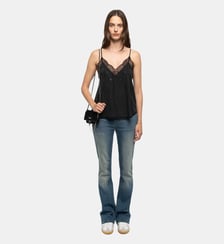 Caraco Christy 100% Soie Zadig&Voltaire