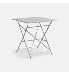 Table pliante carrée en métal fer La Redoute Interieurs