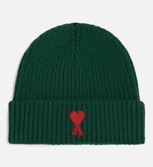 Bonnet en laine Ami de Coeur AMI Paris