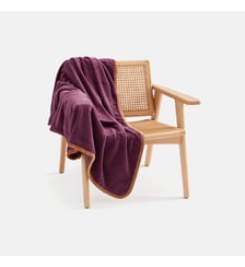 Plaid en maille polaire, polyester recyclé La Redoute Interieurs
