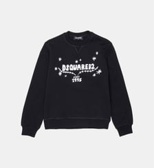 Sweat-shirt col rond avec logo Dsquared2