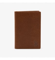 Portefeuille vertical en cuir Brooklin Serge Blanco