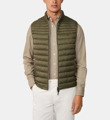 Doudoune droite sans manches Hackett London