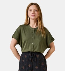 T-shirt bi-matière manches courtes La Fée Maraboutée