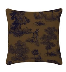 Housse de coussin lin & coton Garnier Thiebaut