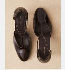 Escarpins en cuir vernis Numéro 176 Rivecour