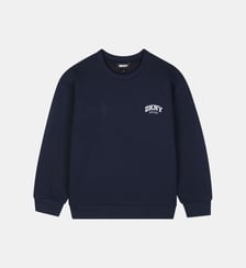 Sweat col rond siglé DKNY