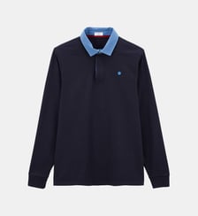 Polo Lupin en coton Serge Blanco