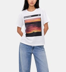 T-shirt avec sérigraphie The Kooples