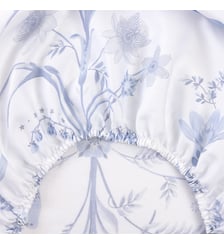 Drap housse en satin Yves Delorme