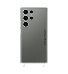 Coque de téléphone transparente anti-choc avec anneaux pour Galaxy S23 Ultra La Coque Française