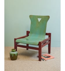 Paire de deux chaises en bois design Alma N°2024- Produit chiné Debongout
