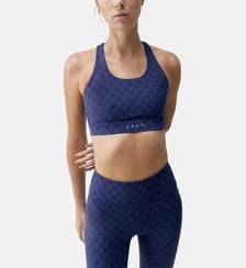 Brassière de sport femme Monogram Maintien moyen bretelles coussinets amovibles Born Living Yoga