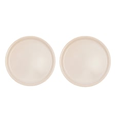 Assiette en terre cuite à décor rond OYOY
