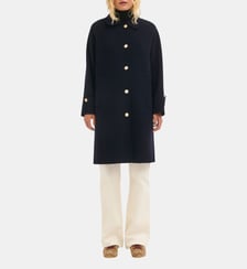 Trench droit en laine double face - ANET Pablo