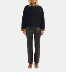 Veste courte en laine bicolore - ANIC Pablo