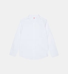 Chemise à manches longues avec logo Diesel Kids