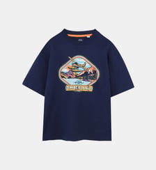T-shirt avec imprimé placé Timberland