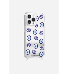 Coque de téléphone miroir Kalogera avec anneaux pour iPhone 15 Pro Max La Coque Française