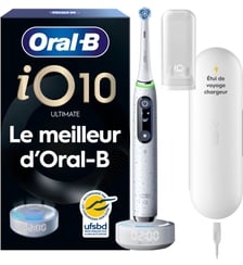Brosse à dents électrique iO10 Series Stardust White Oral B
