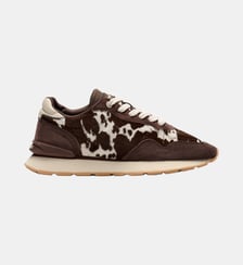 Baskets basses City Cow Print Brown Hoff