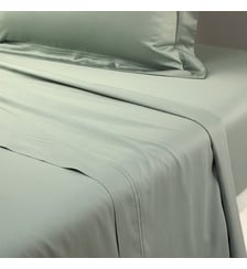 Drap plat en satin Yves Delorme