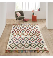 Tapis style berbère en 100% laine La Redoute Interieurs