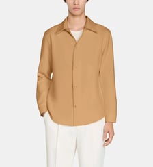 Chemise en jersey à manches longues Sandro