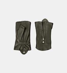 Mitaines Louisa Femme Cuir Doublés Alpaga Agnelle